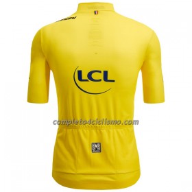 Maglia 2022 Tour de France Manica Corta Giallo